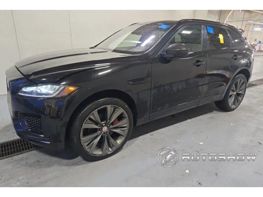 Santorini Black Metallic 2018 Jaguar F-PACE S AWD SUV / Crossover All-Wheel Drive 8-Speed Automatic