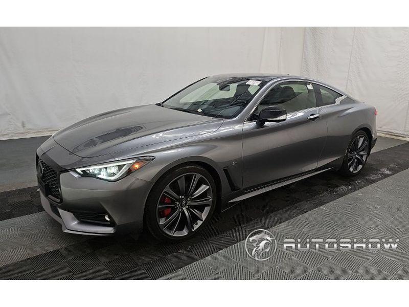 Slate Gray 2022 INFINITI Q60 Red Sport 400 AWD Coupe All-Wheel Drive 7-Speed Automatic