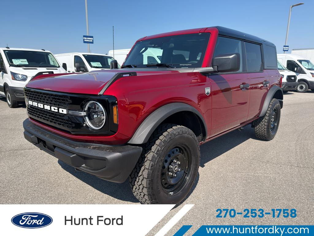 Ruby Red Metallic Tinted Clearcoat 2026 Ford Bronco Big Bend 4-Door 4WD SUV / Crossover Four-Wheel Drive Automatic