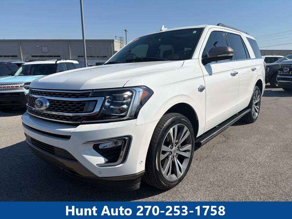 Star White Metallic Tri-Coat 2020 Ford Expedition King Ranch 4WD SUV / Crossover Four-Wheel Drive Automatic