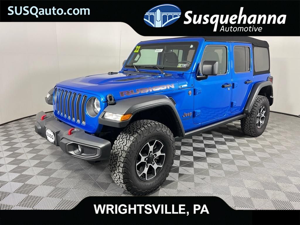 2022 Jeep Wrangler Unlimited Rubicon 