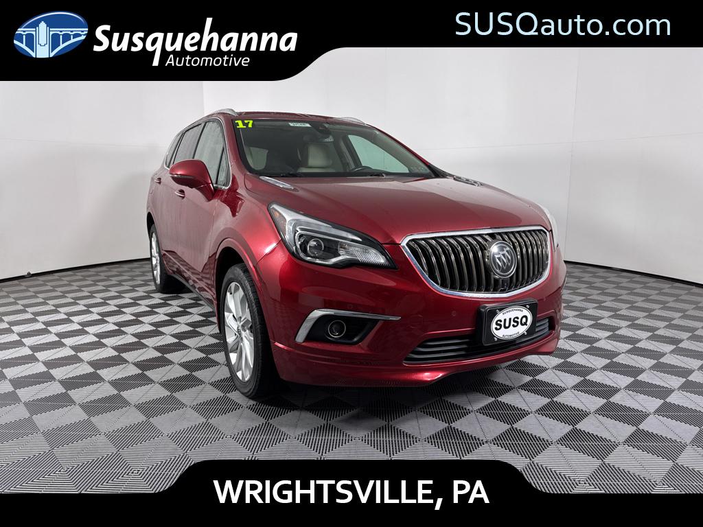 Chili Red Metallic 2017 Buick Envision Premium II AWD SUV / Crossover All-Wheel Drive 6-Speed Automatic