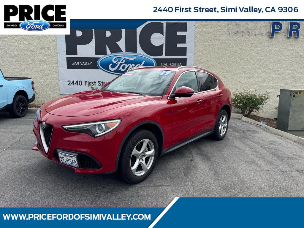 Alfa Rosso 2019 Alfa Romeo Stelvio 8-Speed Automatic