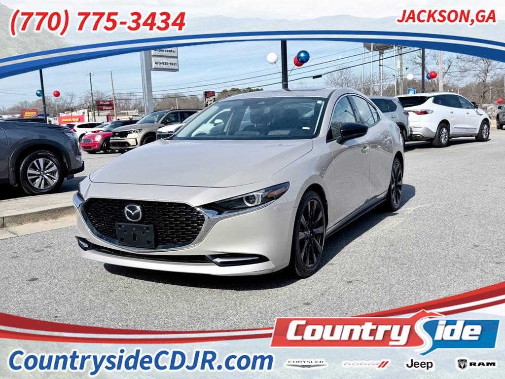 Gray (Platinum Quartz Metallic) 2022 Mazda MAZDA3 2.5 Turbo Sedan AWD Sedan All-Wheel Drive 6-Speed Automatic