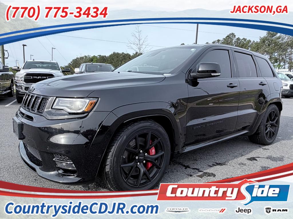 Diamond Black Crystal Pearl 2019 Jeep Grand Cherokee SRT 4WD SUV / Crossover Four-Wheel Drive 8-Speed Automatic