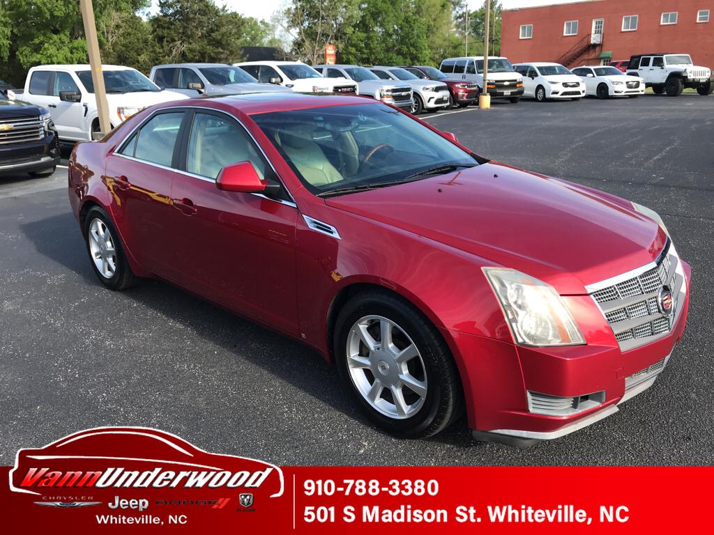 Crystal Red Tintcoat 2009 Cadillac CTS 3.6L RWD Sedan Rear-Wheel Drive 6-Speed Automatic