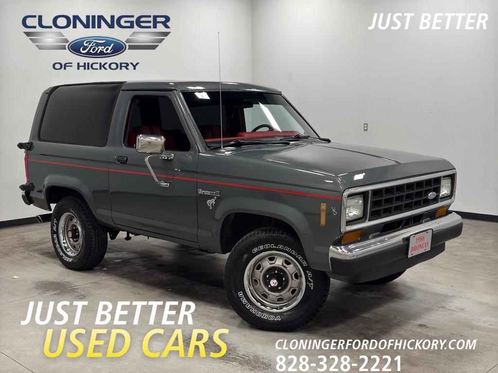 Silver 1986 Ford Bronco II STD SUV / Crossover Rear-Wheel Drive 4-Speed Automatic
