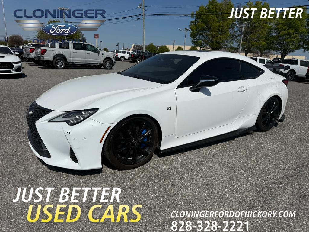 ULTRA WHITE 2021 Lexus RC 350 F Sport RWD Coupe Rear-Wheel Drive 8-Speed Automatic