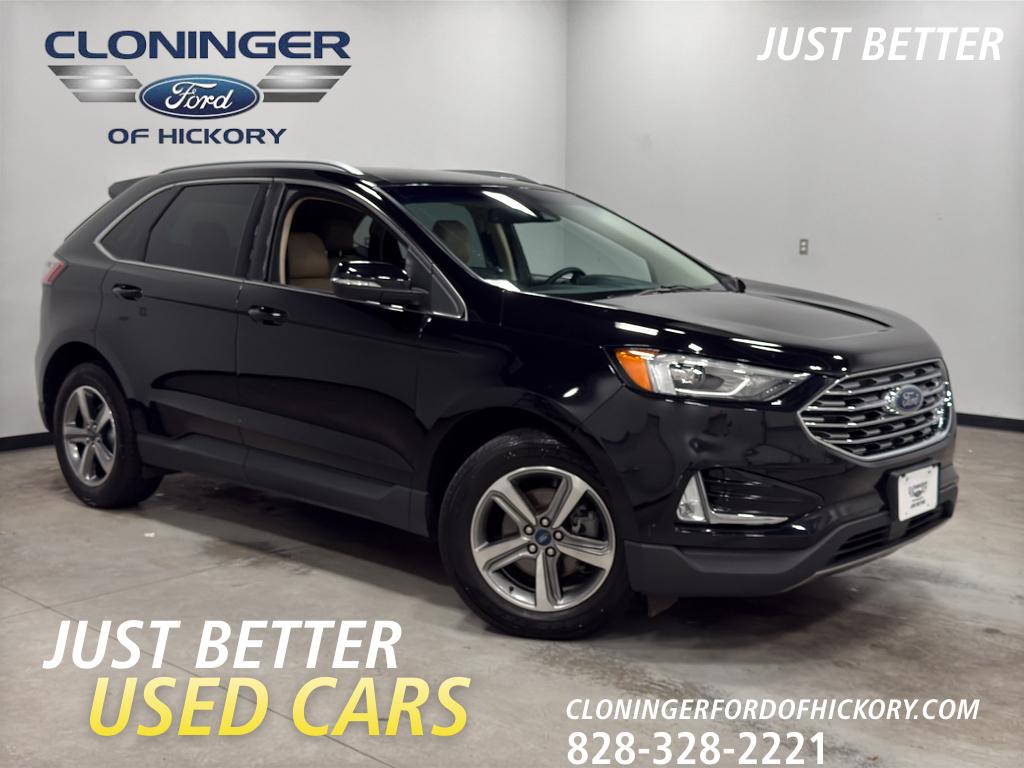 Agate Black 2020 Ford Edge SEL FWD SUV / Crossover Front-Wheel Drive 8-Speed Automatic