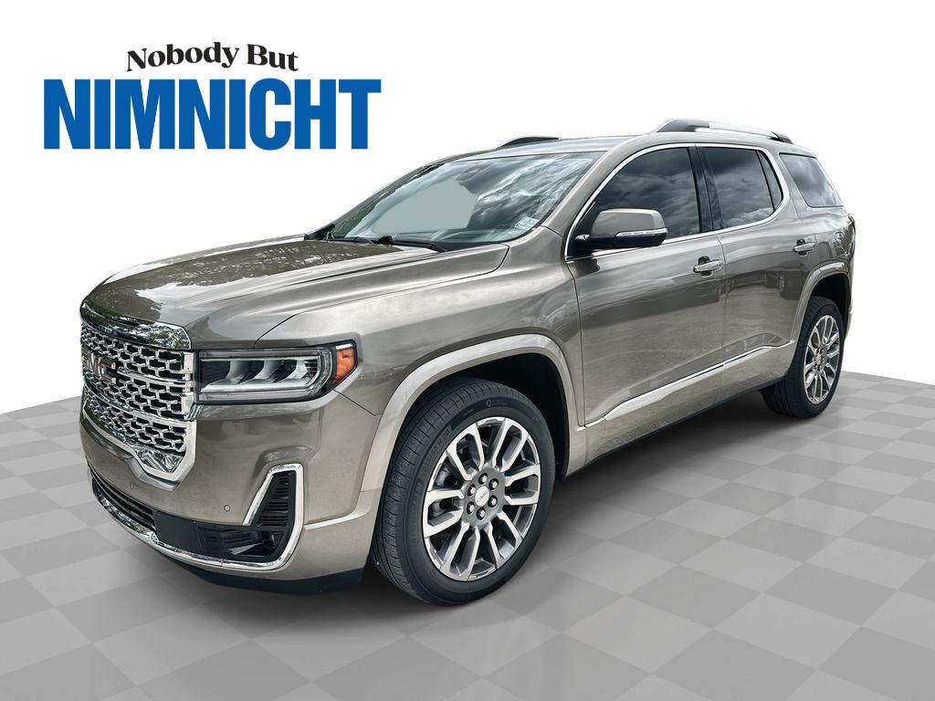 Light Stone Metallic 2023 GMC Acadia Denali FWD SUV / Crossover Front-Wheel Drive 9-Speed Automatic