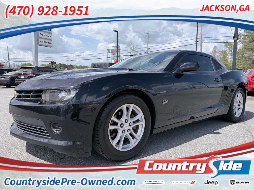 Black 2014 Chevrolet Camaro 2LS Coupe RWD Coupe Rear-Wheel Drive 6-Speed Automatic