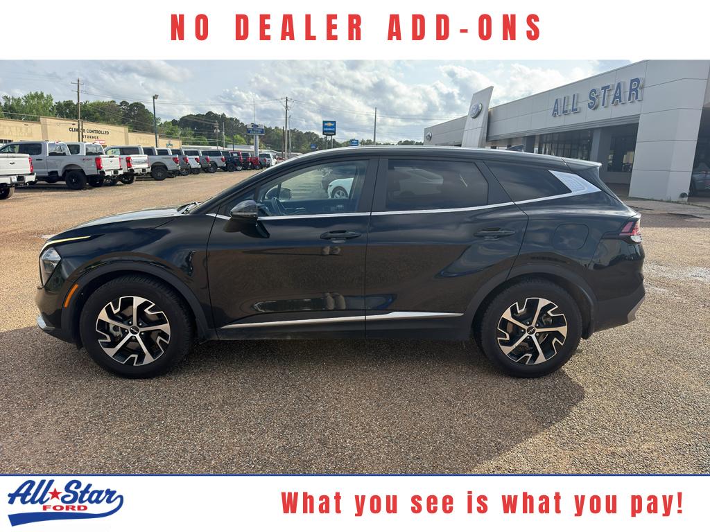 Ebony Black 2023 Kia Sportage EX FWD SUV / Crossover Front-Wheel Drive 8-Speed Automatic