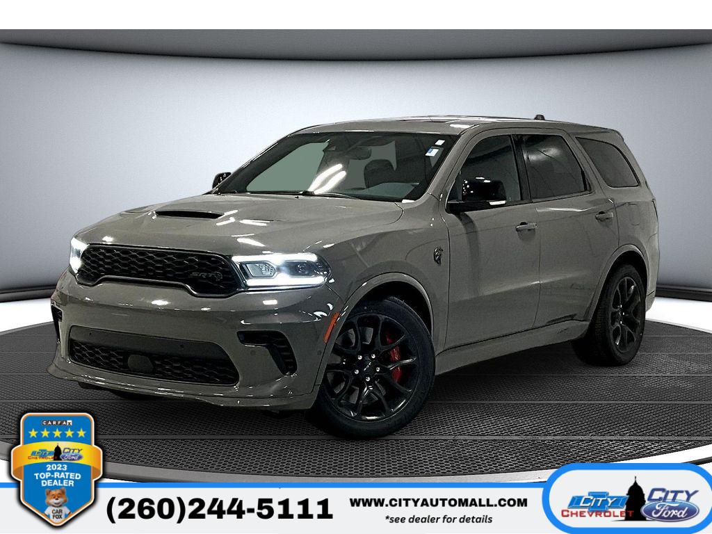 Destroyer Gray Clearcoat 2021 Dodge Durango SRT Hellcat AWD SUV / Crossover All-Wheel Drive 8-Speed Automatic