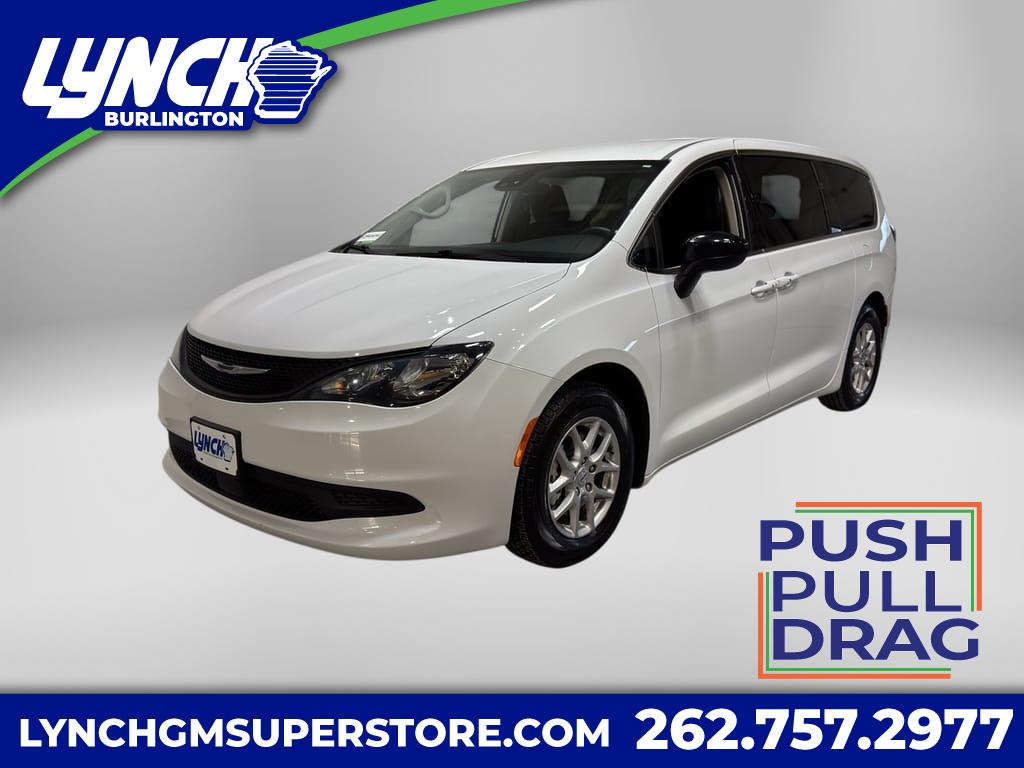 Bright White Clearcoat 2024 Chrysler Voyager LX FWD Minivan Front-Wheel Drive 9-Speed Automatic