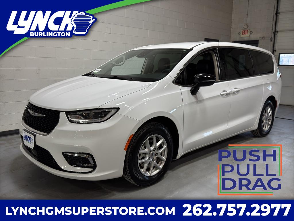 Bright White Clearcoat 2024 Chrysler Pacifica Touring L FWD Minivan Front-Wheel Drive 9-Speed Automatic