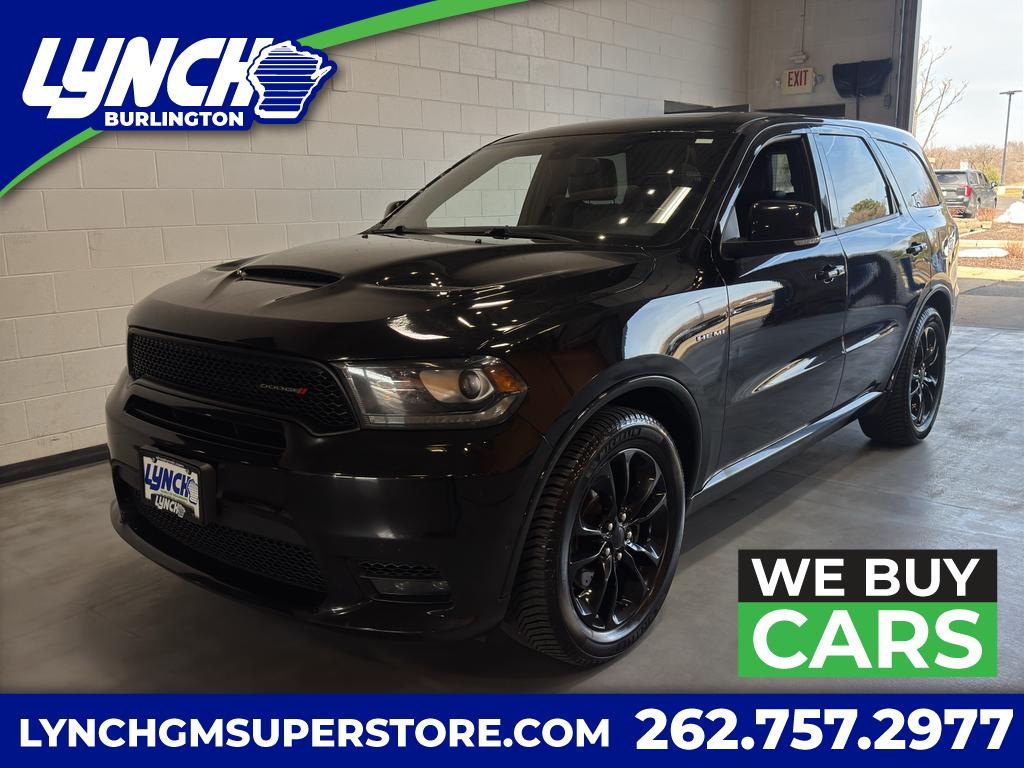DB Black 2020 Dodge Durango R/T AWD SUV / Crossover All-Wheel Drive 8-Speed Automatic