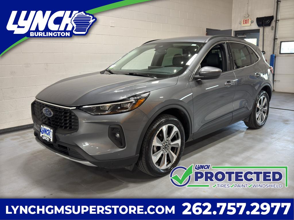 Gray (Carbonized Grey Metallic) 2025 Ford Escape Platinum AWD SUV / Crossover All-Wheel Drive 8-Speed Automatic