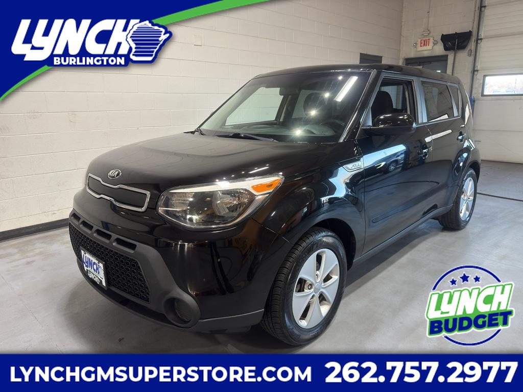 Shadow Black 2016 Kia Soul Base Wagon Front-Wheel Drive 6-Speed Manual