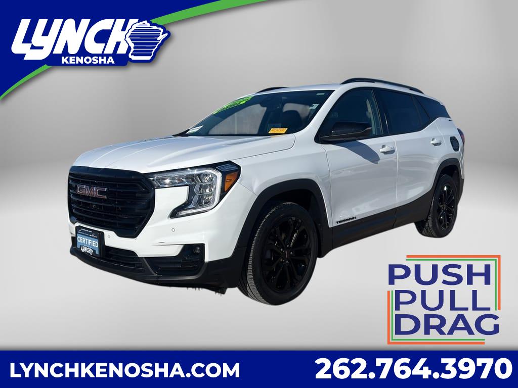 Summit White 2022 GMC Terrain SLT AWD SUV / Crossover All-Wheel Drive 9-Speed Automatic