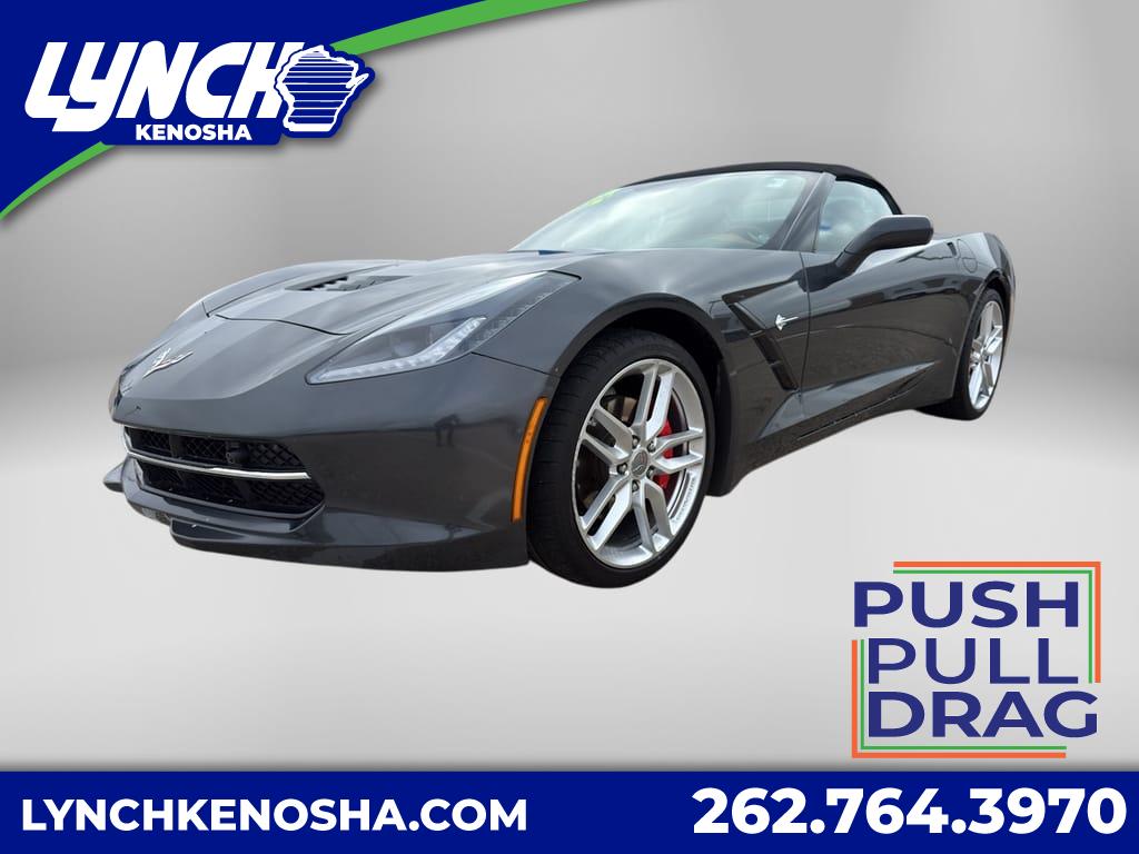 Watkins Glen Gray Metallic 2018 Chevrolet Corvette Stingray 2LT Convertible RWD Convertible Rear-Wheel Drive 8-Speed Automatic