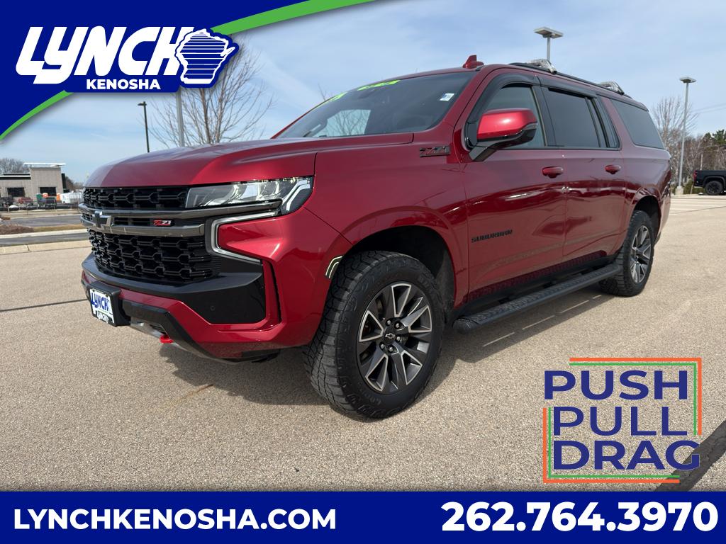 Cherry Red Tintcoat 2022 Chevrolet Suburban Z71 4WD SUV / Crossover Four-Wheel Drive Automatic