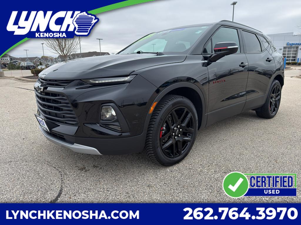 Black 2021 Chevrolet Blazer 2LT AWD SUV / Crossover All-Wheel Drive 9-Speed Automatic