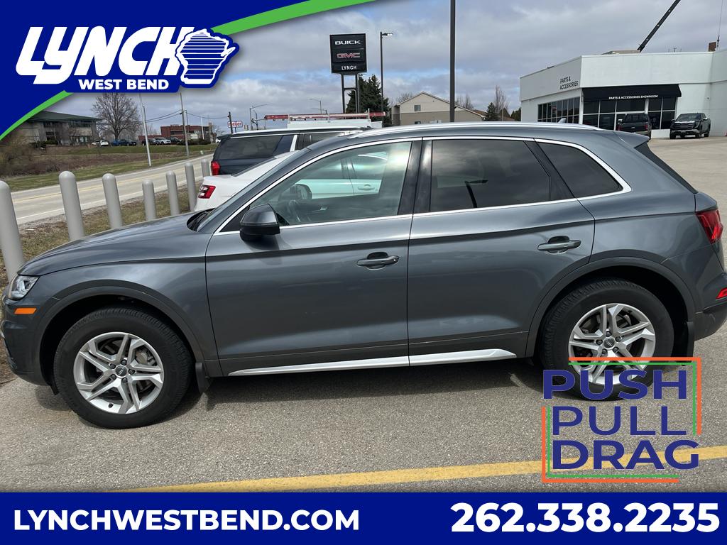 Manhattan Gray Metallic 2018 Audi Q5 2.0 TFSI quattro Premium Plus SUV / Crossover All-Wheel Drive 7-Speed Automatic