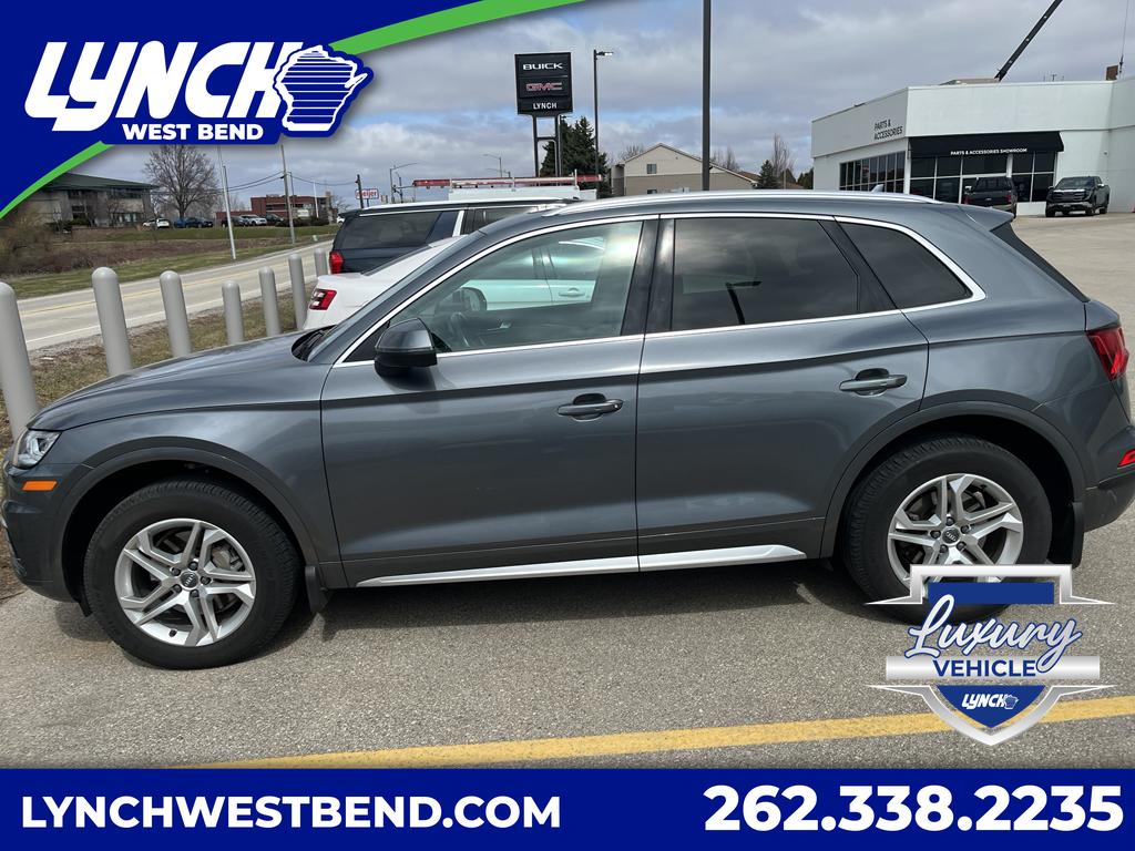 Manhattan Gray Metallic 2018 Audi Q5 2.0 TFSI quattro Premium Plus SUV / Crossover All-Wheel Drive 7-Speed Automatic