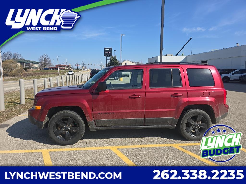Deep Cherry Red Crystal Pearlcoat 2015 Jeep Patriot Altitude Edition SUV / Crossover Front-Wheel Drive Continuously Variable Transmission