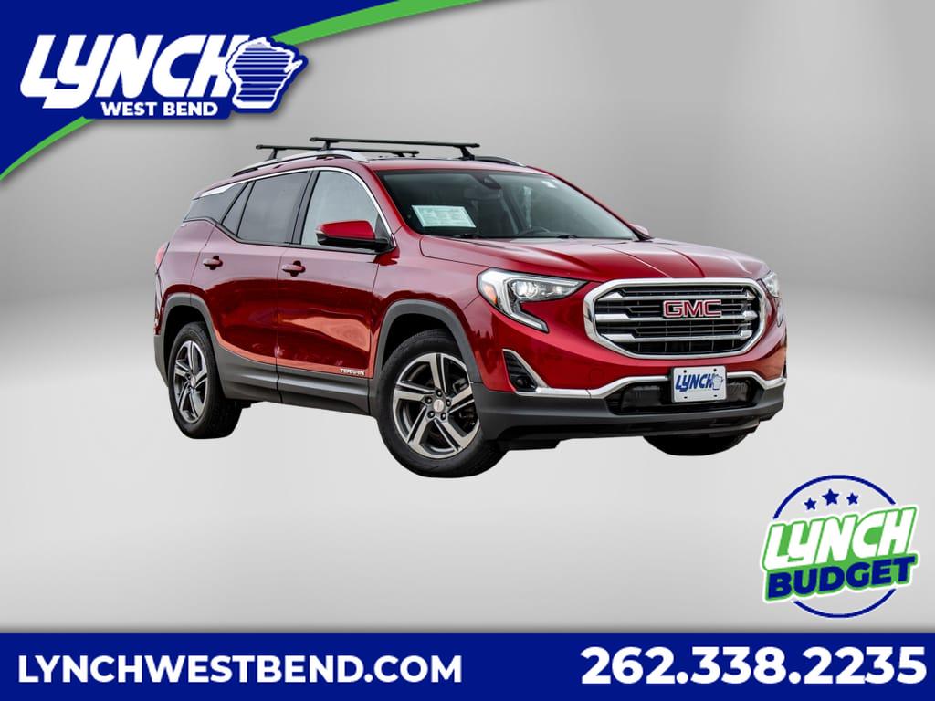 Red Quartz Tintcoat 2019 GMC Terrain SLT AWD SUV / Crossover Four-Wheel Drive 9-Speed Automatic