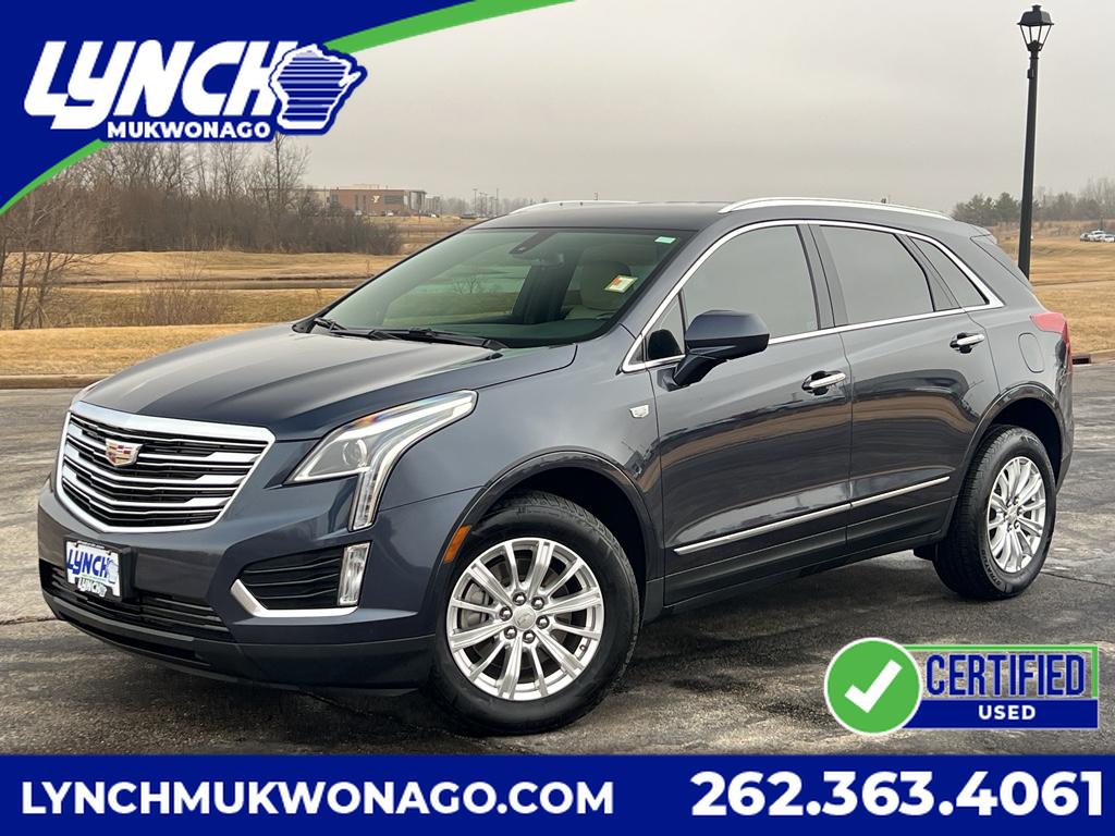 Harbor Blue Metallic 2019 Cadillac XT5 AWD SUV / Crossover Four-Wheel Drive 8-Speed Automatic