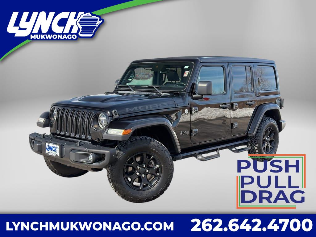 Black Clearcoat 2019 Jeep Wrangler Unlimited Moab 4WD SUV / Crossover Four-Wheel Drive Automatic