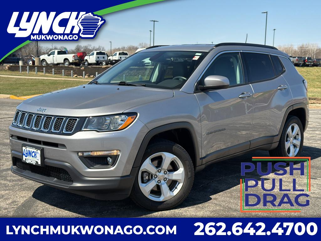 Billet Silver Metallic Clearcoat 2018 Jeep Compass Latitude 4WD SUV / Crossover Four-Wheel Drive Automatic