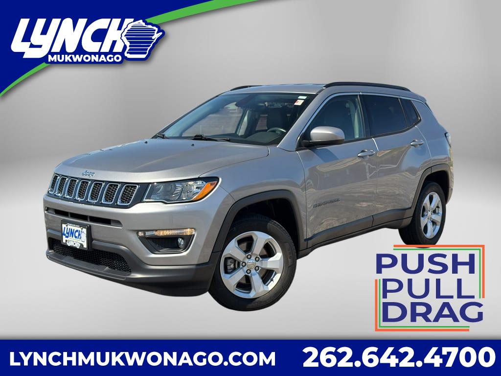 Billet Silver Metallic Clearcoat 2018 Jeep Compass Latitude 4WD SUV / Crossover Four-Wheel Drive Automatic