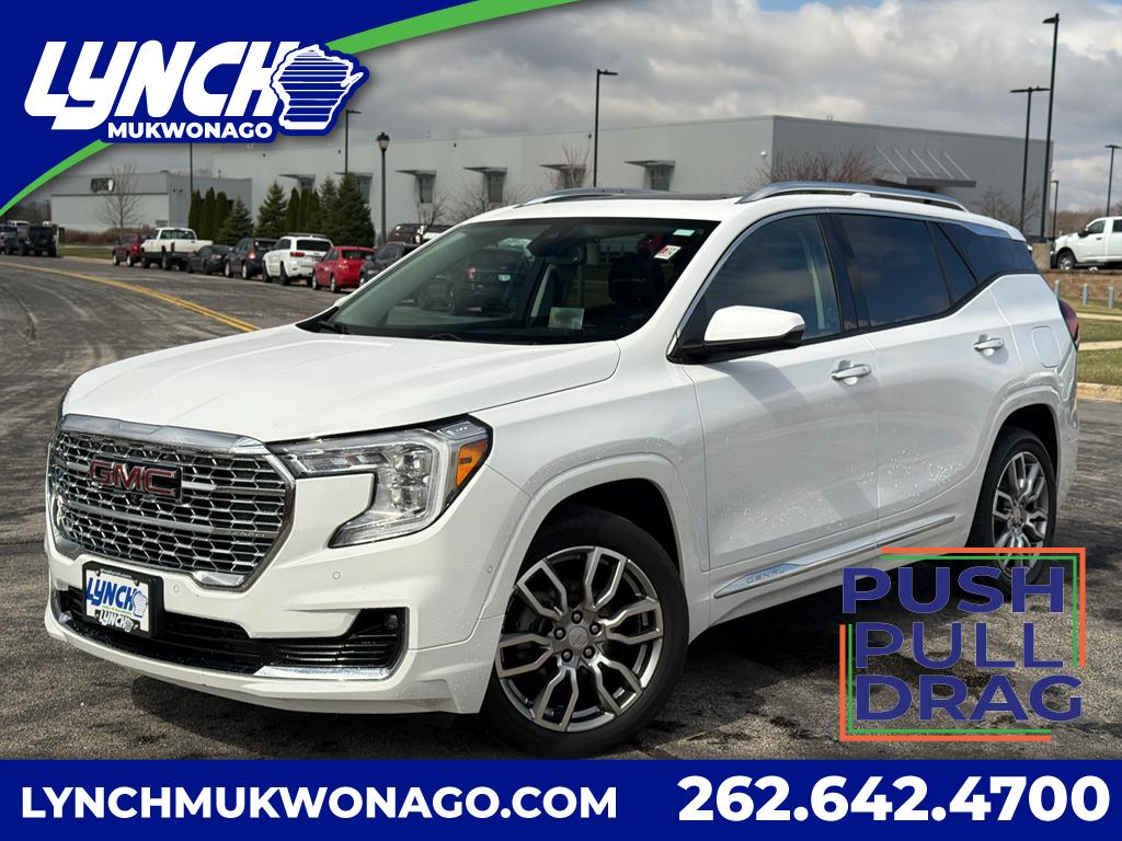 Summit White 2023 GMC Terrain Denali AWD SUV / Crossover All-Wheel Drive Automatic