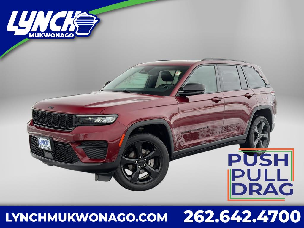 Velvet Red Pearlcoat 2023 Jeep Grand Cherokee Altitude 4WD SUV / Crossover Four-Wheel Drive Automatic