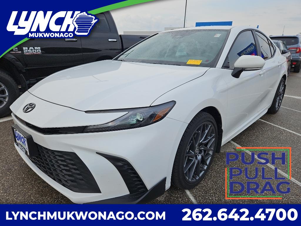 Ice Cap 2025 Toyota Camry SE AWD Sedan All-Wheel Drive Automatic