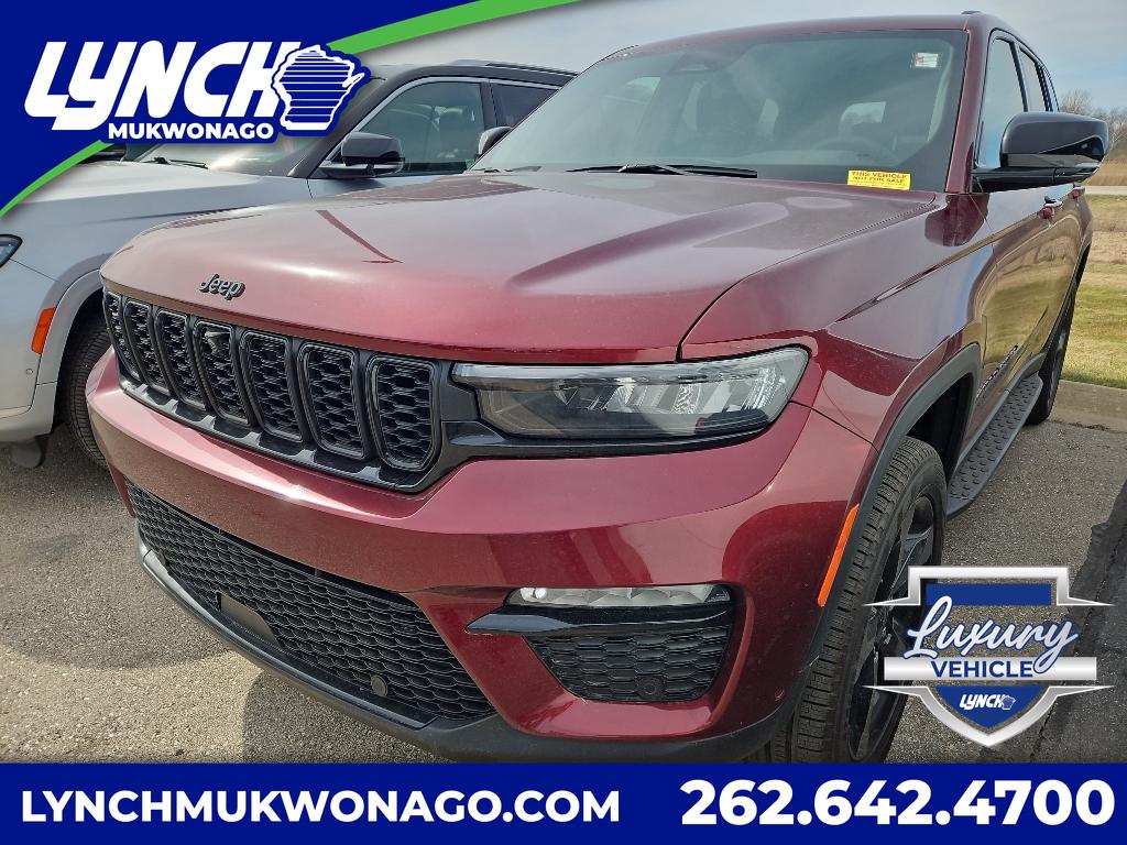 Velvet Red Pearlcoat 2024 Jeep Grand Cherokee Limited 4WD SUV / Crossover Four-Wheel Drive Automatic