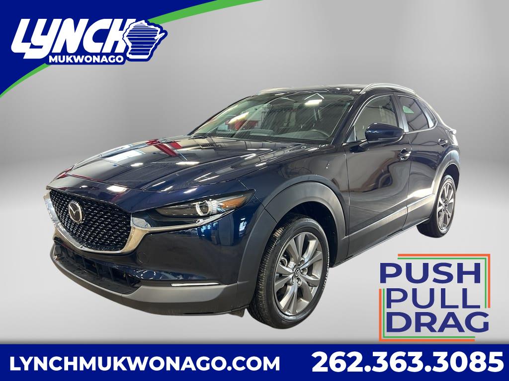 Deep Crystal Blue Mica 2025 Mazda CX-30 2.5 S Preferred AWD SUV / Crossover All-Wheel Drive 6-Speed Automatic