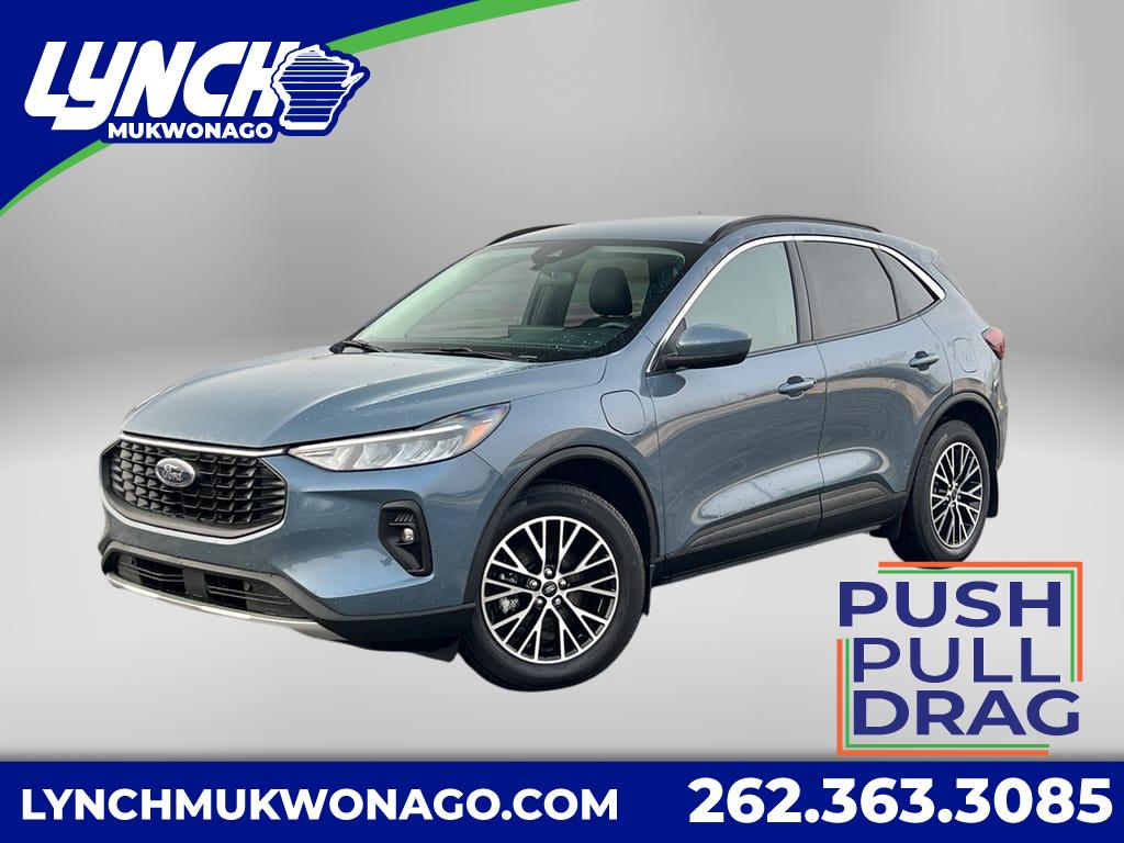 Vapour Blue Metallic 2023 Ford Escape Hybrid Plug-in FWD SUV / Crossover Front-Wheel Drive Continuously Variable Transmission