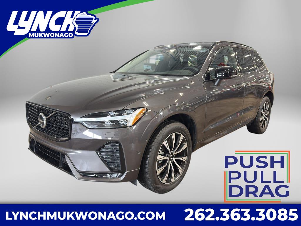 Gray (Platinum Grey Metallic) 2025 Volvo XC60 B5 Plus Dark Theme AWD SUV / Crossover All-Wheel Drive 8-Speed Automatic