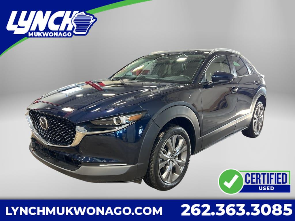 Deep Crystal Blue Mica 2025 Mazda CX-30 2.5 S Preferred AWD SUV / Crossover All-Wheel Drive 6-Speed Automatic