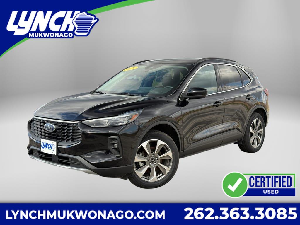 Agate Black Metallic 2025 Ford Escape Platinum AWD SUV / Crossover All-Wheel Drive 8-Speed Automatic