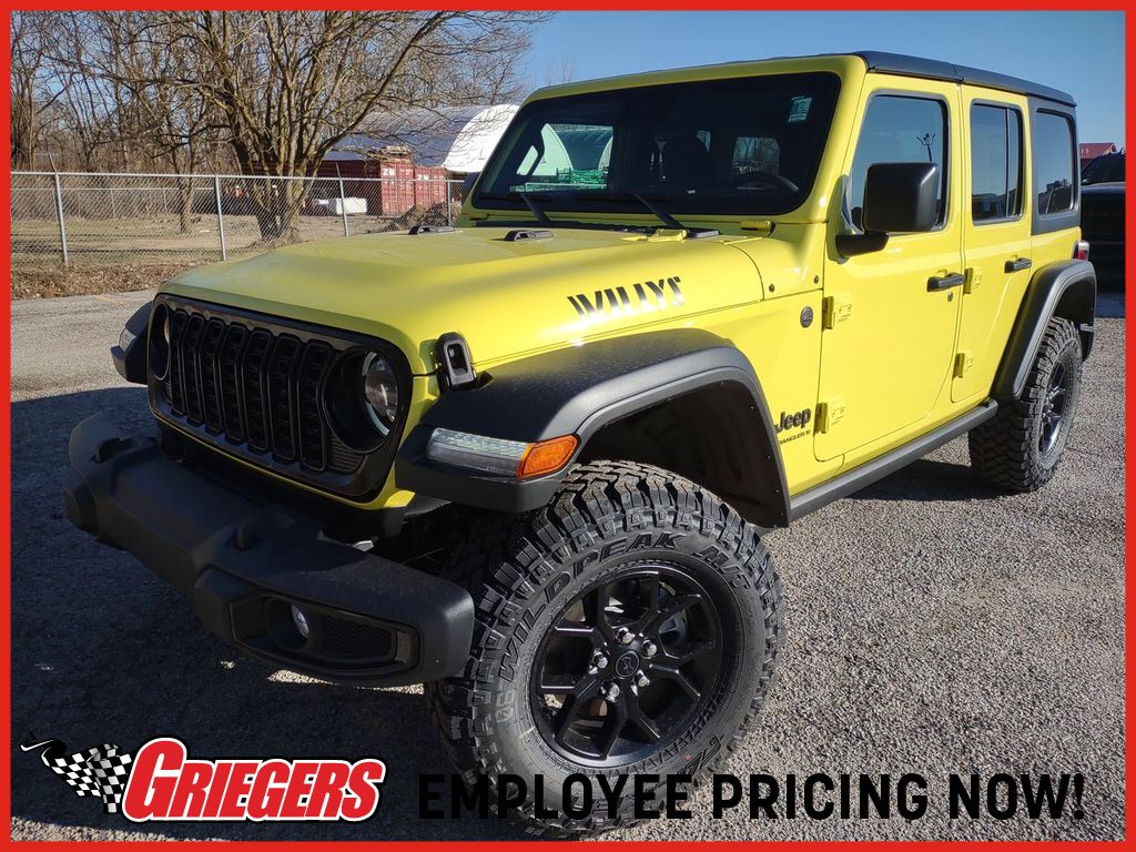 2024 Jeep Wrangler Unlimited Willys 4x4 