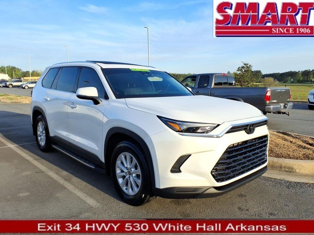 White (Wind Chill Pearl) 2025 Toyota Grand Highlander Hybrid XLE AWD SUV / Crossover All-Wheel Drive Continuously Variable Transmission