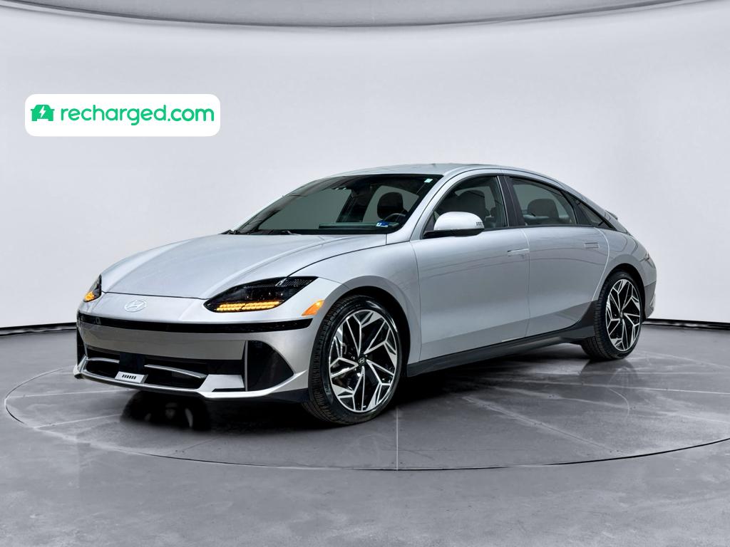 Curated Silver 2023 Hyundai Ioniq 6 SEL AWD Sedan All-Wheel Drive Automatic