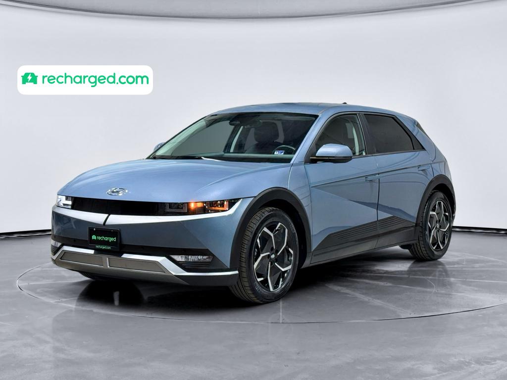 Lucid Blue 2023 Hyundai Ioniq 5 SEL AWD SUV / Crossover All-Wheel Drive Automatic