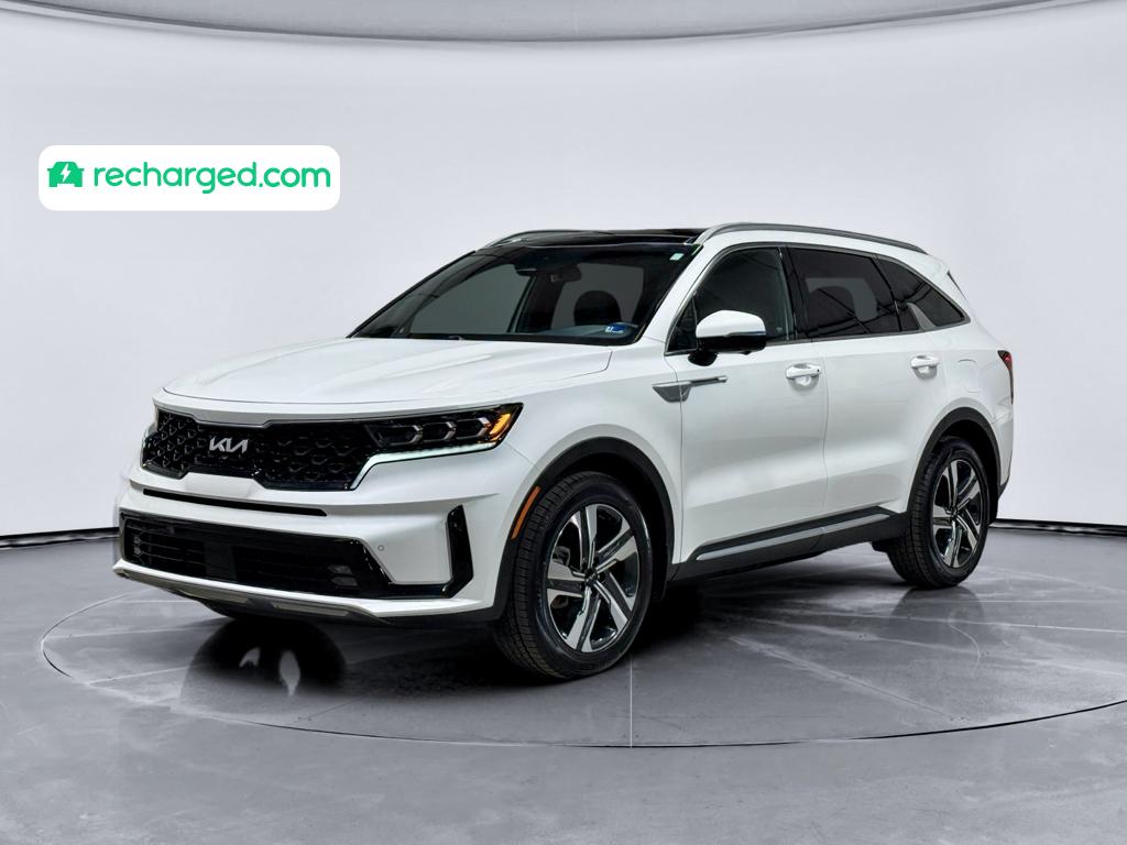 Snow White Pearl 2023 Kia Sorento Plug-In Hybrid SX Prestige AWD SUV / Crossover All-Wheel Drive 6-Speed Automatic
