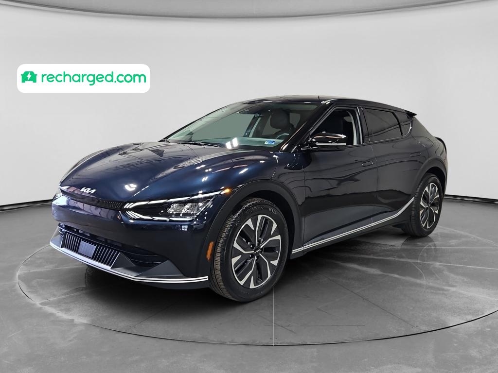 Gravity Blue 2024 Kia EV6 Light Long Range AWD SUV / Crossover All-Wheel Drive Automatic