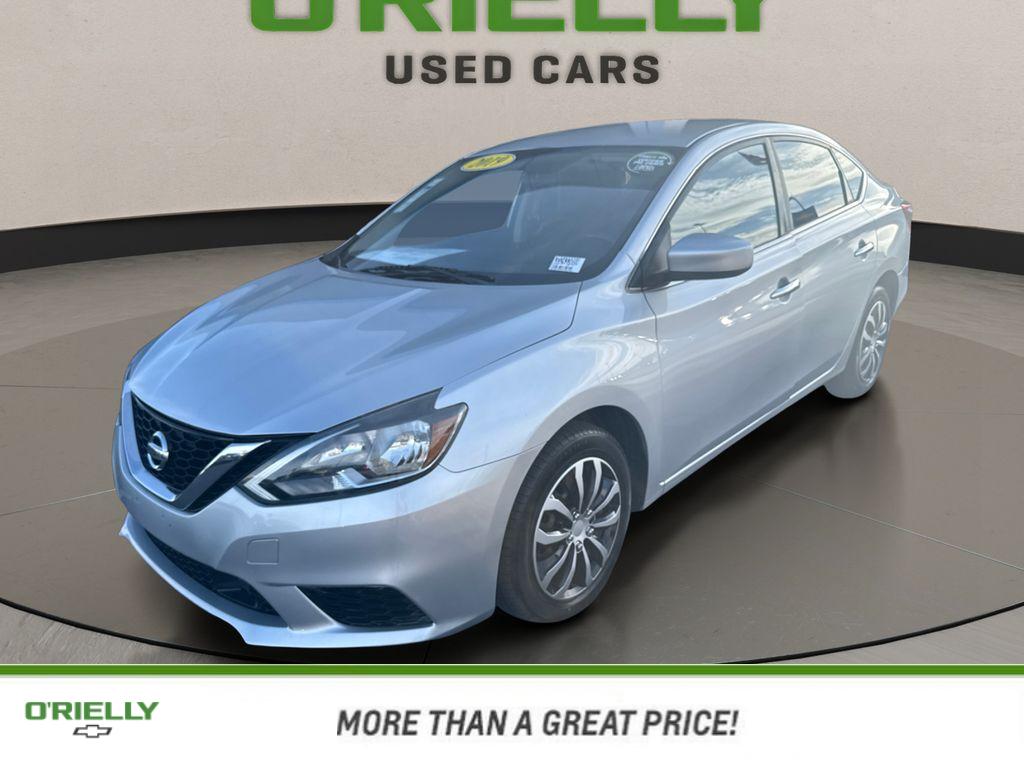 Brilliant Silver Metallic 2019 Nissan Sentra S FWD Sedan Front-Wheel Drive Continuously Variable Transmission